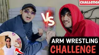 Arm wrestling Challenge 😂 || Stanley the body builder in the House 😂