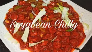 Soyabean Chilly | Spicy and delicious 😋