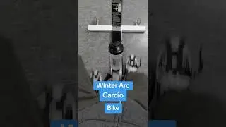 Winter Arc cardio bike #weightloss #fitnessjourney #cardio