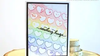 One Stencil Two Ways featuring Create a Smile Stamps