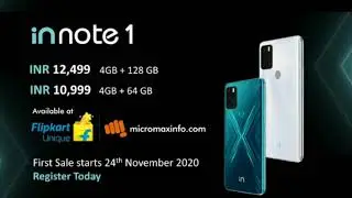 Micromax IN Note 1 First Look #INForIndia #MicromaxIsBack