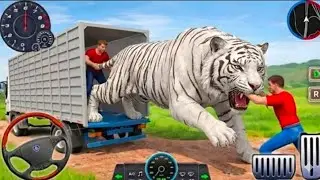 Animal Cargo Truck Driving Game 3D -Animal Transport Cargo Truck 2024 Android Gameplay