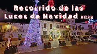 [4K] RECORRIDO DE LAS LUCES DE NAVIDAD 2025 - ARRIATE