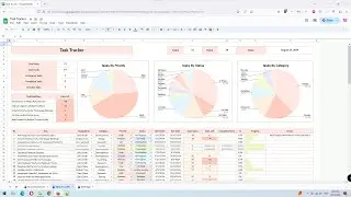 Simple Team Task Tracker Google Sheets Template from Etsy seller. Team Project Management To-Do List