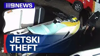 Thieves raid Port Melbourne&rsquo;s surf live-saving yard | 9 News Australia