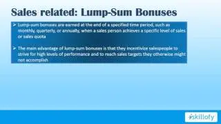 incentive pay for job performance