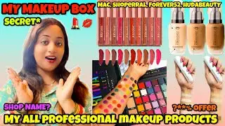Professional Makeup Haul MAC, Hudabeauty, Shoperal, Forever52 | Secret Professional Products Review