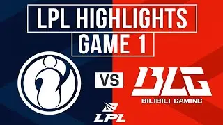 IG vs BLG Highlights Game 1 | LPL 2025 Split 3 Playoffs | Invictus Gaming vs Bilibili Gaming