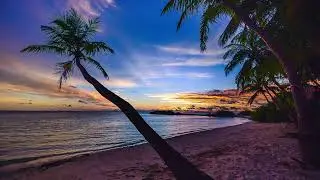 Isolated Beach Ambience on an Island with OCEAN View for Relaxation