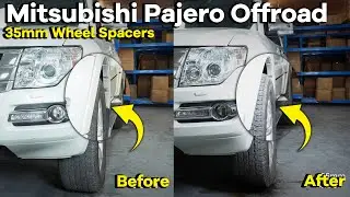 Mitsubishi Pajero Offroad Parts | Is It Safe To Run Offroad Wheel Spacers? | BONOSS(BLOXsport)