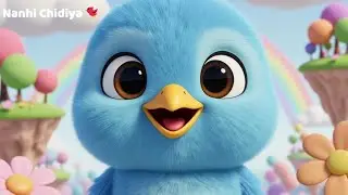 Nanhi Chidiya Aayi Re 🐦 | Hindi Rhyme for Kids | Cute Bird Song | Kiyara Fun Planet