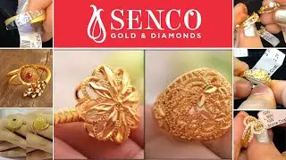 Senco UNISEX Light Weight Gold FingerRing  for Men and Women || Up to 25% OFF on making charges 🤩