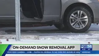 Kentuckians turn to new on-demand snow removal app as winter weather drags on