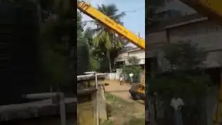Destroyed a water tank