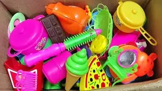 5:18 Minutes Satisfying with Unboxing Hello kitty kichen set Miniature Cooking Toys ASMR kichenvideo