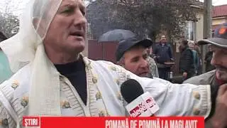 Pomană de pomină la Maglavit