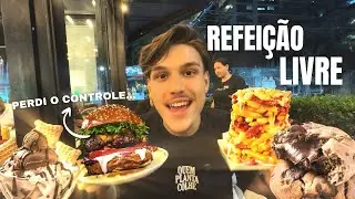 FIZ MINHA REFEI&Ccedil;&Atilde;O LIVRE EM UM RESTAURANTE DIFERENTE! REVIEW CABANA BURGER