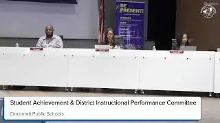 Student Achievement & District Instructional Performance Comm of the Whole on Wed, 14 Jun, 2023