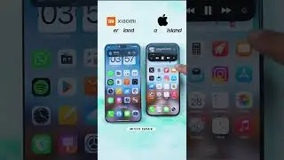 HyperOS 3.0&rsquo;s Hyper Island vs iPhone&rsquo;s Dynamic Island #shorts
