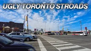 Ugly Stroads in Scarborough | Toronto Walk (May 2022)