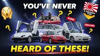 You've NEVER Heard of These Rare JDM Cars! Hidden Legends