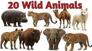 20 Wild Animals Name | Wild Animals List with Pictures