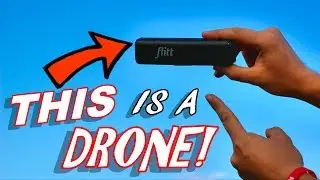 Cool Tech Budget Selfie Camera Drone - FLITT Folding Quadcopter - TheRcSaylors
