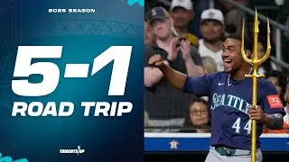 Mariners Go 5-1 on Epic Road Trip