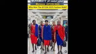 🏆AFCON 2025 Arrivals: African Stars Showcase STUNNING Traditional Fashion in Morocco! 🌍