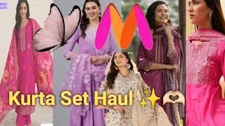 Myntra Kurta Set For Any Occasion ✨libas Kurta set ✨ Anarkali Kurta From Biba 