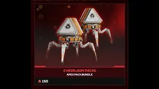 Apex Legend Heirlooms Packs Open!!! I got lucky !!!