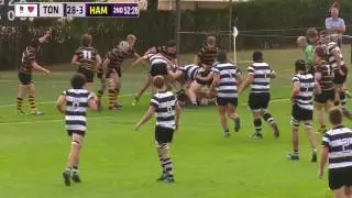 Natwest Schools Cup Champions Trophy 2016 Round 1 Tonbridge vs Hampton Highlights
