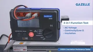 Gazelle G9304 Insulation Resistance Tester