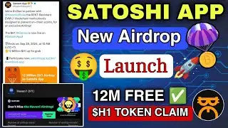 Satoshi Mining App New Airdrop || Earn Haven1 ( H1 ) Coins 🤑 || Satoshi New Airdrop || Satoshi App