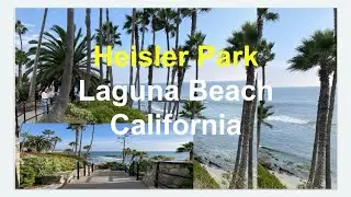 Heisler park th&agrave;nh phố Laguna Beach một trong những b&atilde;i biển đẹp nhất của California 