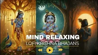 Mind relaxing Krishna bhajans | 25 minutes non-stop lofi Krishna bhakti songs 