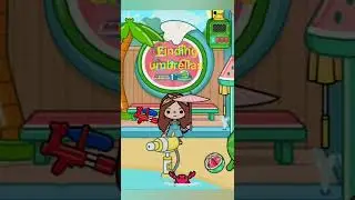 finding umbrellas in toca boca | toca shorts