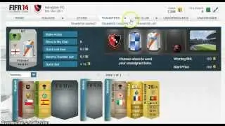 NEW FIFA 14 Web App Duplication Glitch 15/09/13