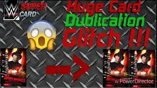 WWE SUPERCARDS GLITCH DUBLICATE CARDS !!!!