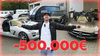 500.000€ Mercedes Shopping-Tour | JB-Motors