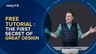 Free Tutorial : The first secret of great design | Designhill