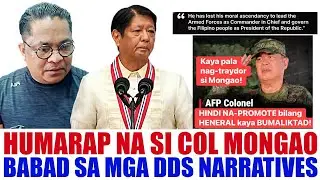 COL MONGAO BABAD NA BABAD SA MGA DDS NARRATIVES AT FAKE NEWS