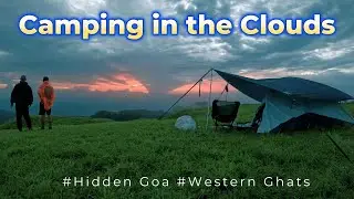Secret Camping Spot Near Goa | No Crowd, Just the Raw Western Ghats 🌿🔥