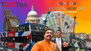 Автобусная экскурсия по Лондону HOP ON HOP OFF &ndash; полный маршрут по желтому маршруту Tootbus