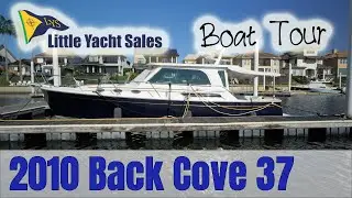 SOLD!!! 2010 Back Cove 37 [BOAT TOUR] - Little Yacht Sales