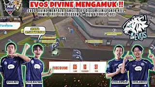 EVOS DIVINE BOOYAH 25 KILL‼️DGWIB FREE FIRE SEASON 26 - Day 6