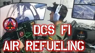 DCS F1 REPOSTAJE EN VUELO