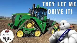 Я ЕЗДИЛ ЗА АВТОМОБИЛЬ JOHN DEERE 9RX!!! | ЭКСКУРСИЯ MICHELIN ПО СЕЛЬСКОХОЗЯЙСТВЕННЫМ УСЛУГАМ