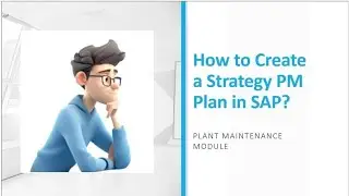 Strategy PM Plan in SAP
