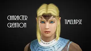 Black Desert Online | Character Creation - Archer ( Timelapse )